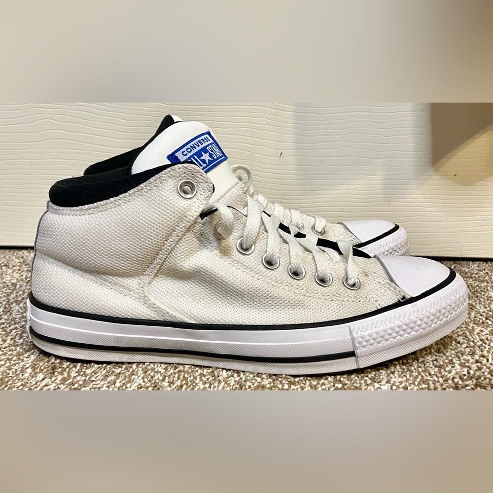 Converse Mens 7/Women’s 9 Chuck Taylor All Star CTAS High Street Mid Shoes EUC - Picture 4 of 7